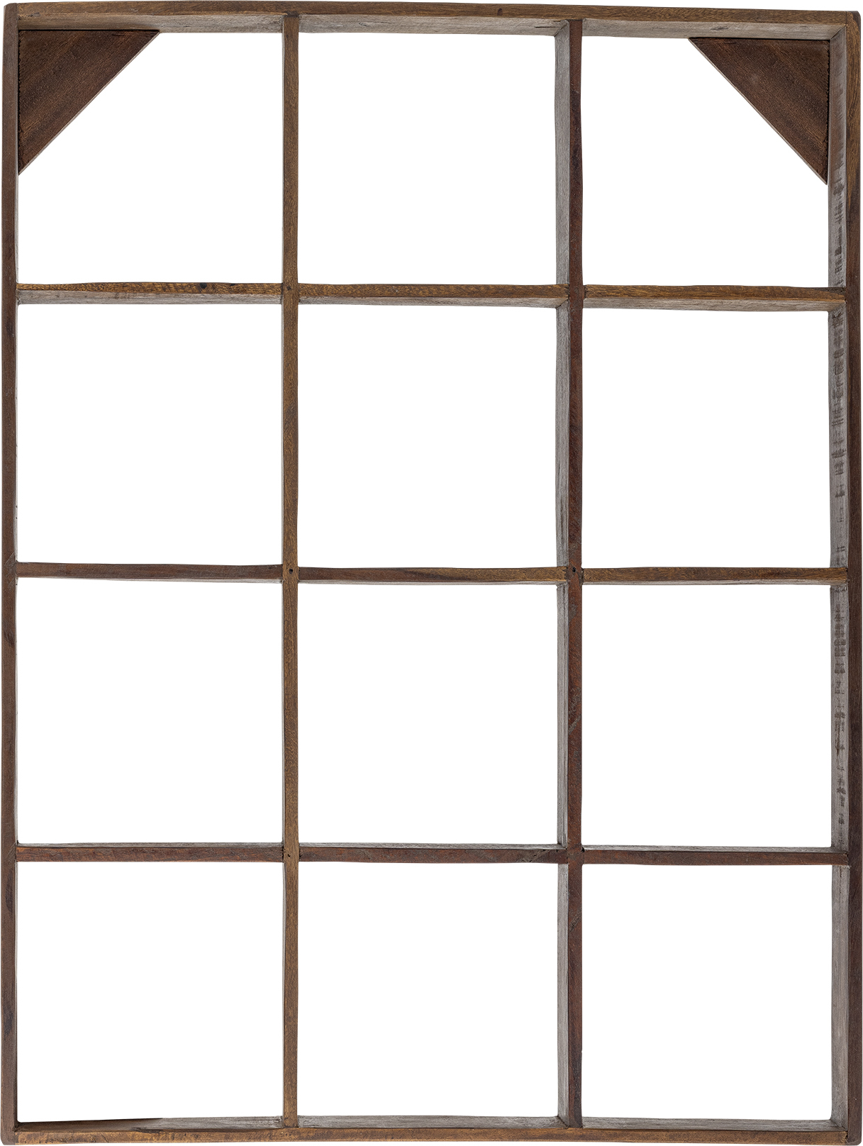 Tilo Wandregal 53 x 70 cm aus recyceltem Holz