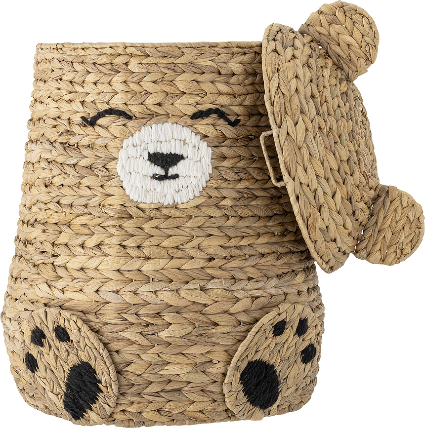 Timone Panier à Jouets, motif ourson