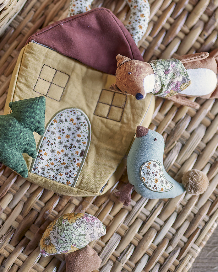 Tio Maison de jeu avec animaux, Set 5 pièces