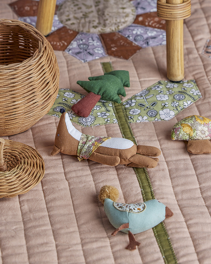 Tio Maison de jeu avec animaux, Set 5 pièces