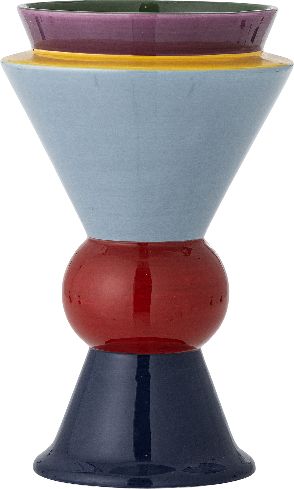 Trilla Vase blau