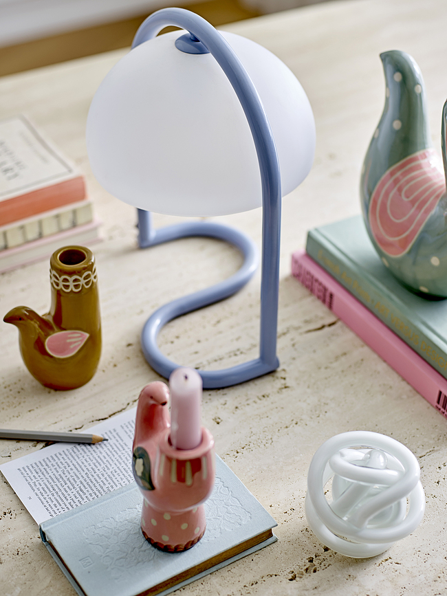 Trudy Bougeoir pour bougie classique, rose