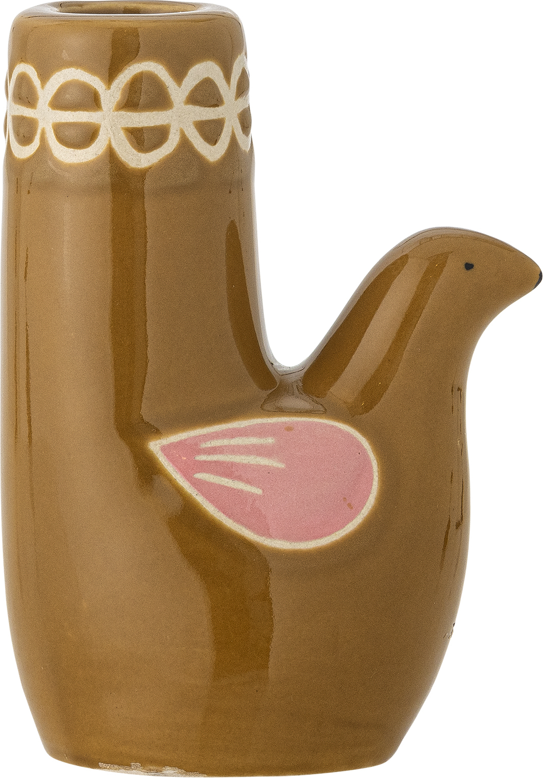 Trudy Klassischer Kerzenhalter 12,5 cm braun