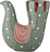 Trudy Vase, vert