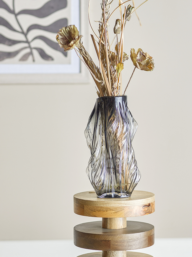 Tulla Vase 32 cm, gris