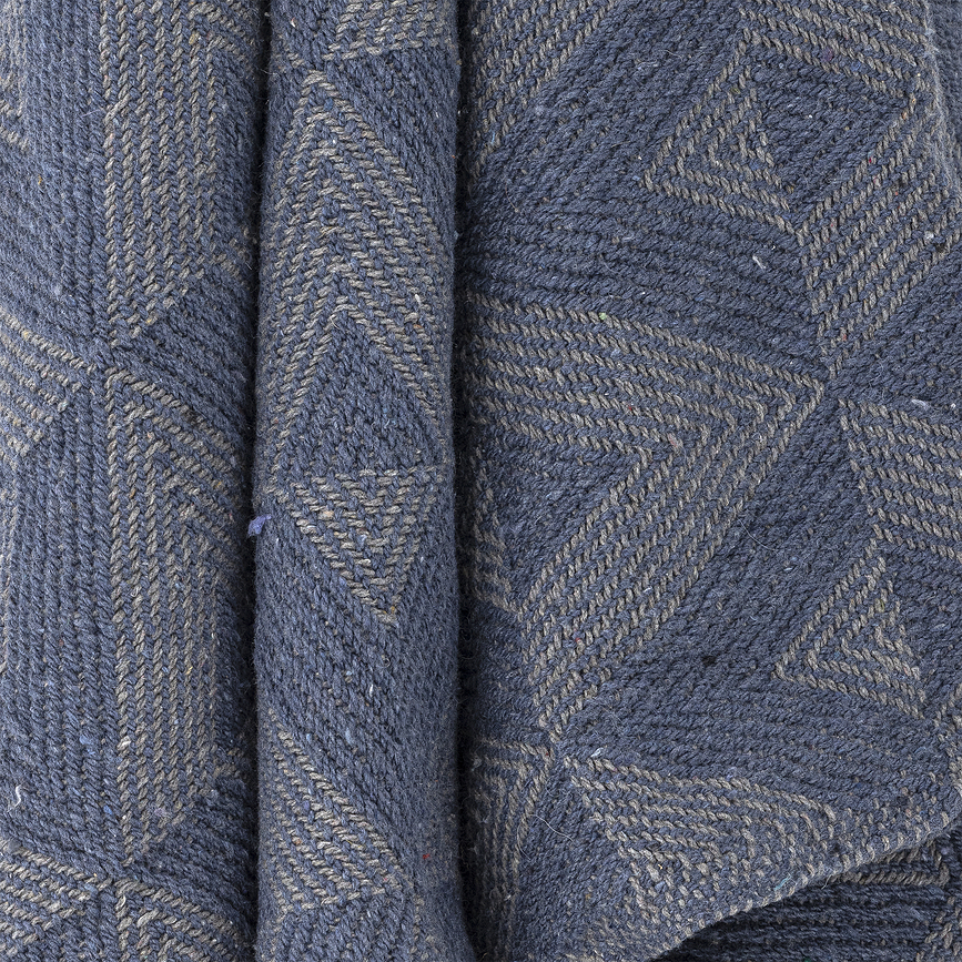 Udine Plaid 130 x 160 cm, bleu