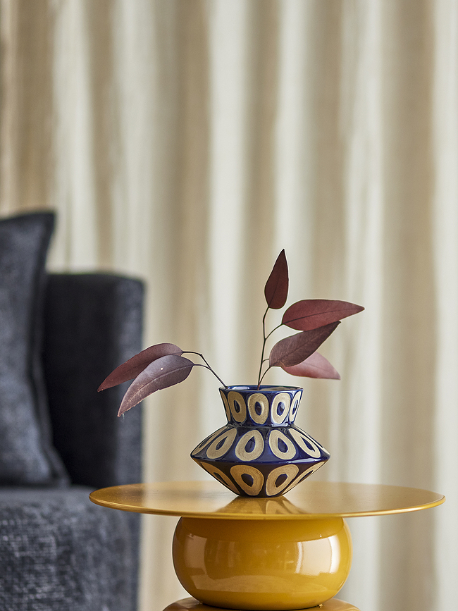 Vase Bashir 12 cm, blå