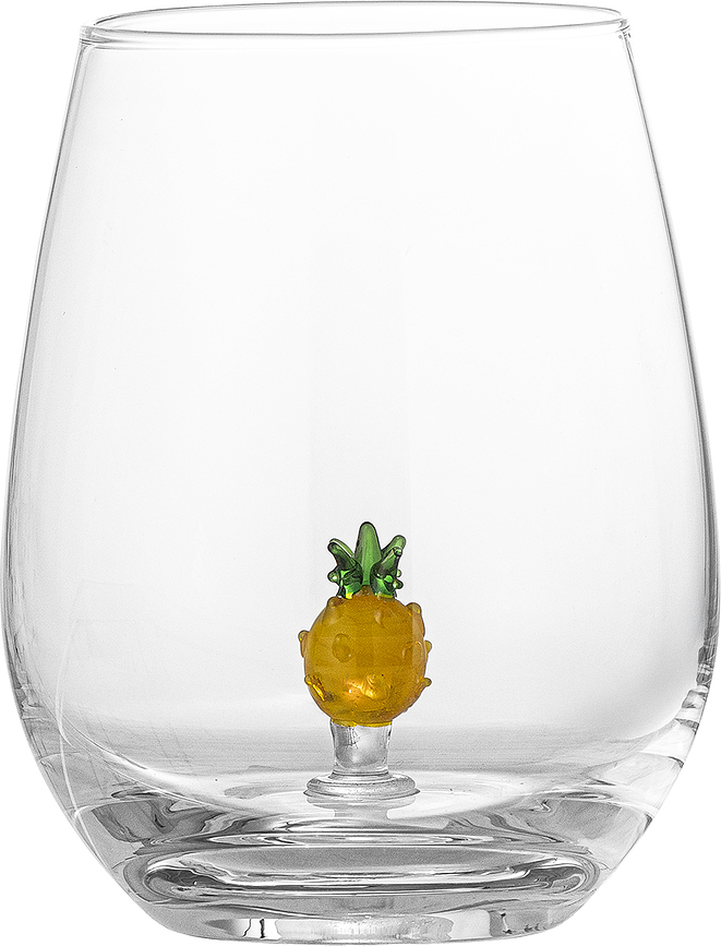 Vaso Misa, 560 ml, diseño piña