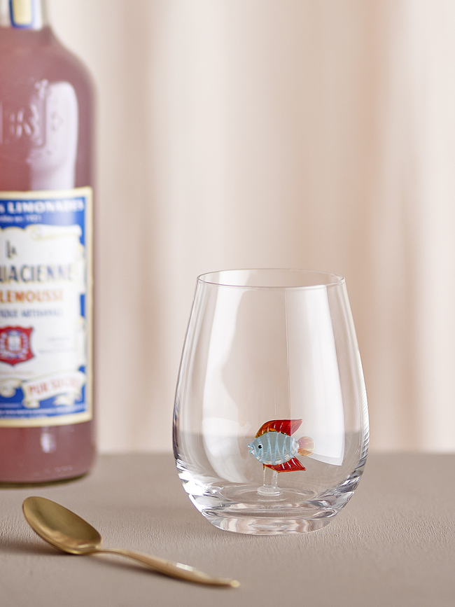 Vaso Misa, 560 ml, con diseño de cactus