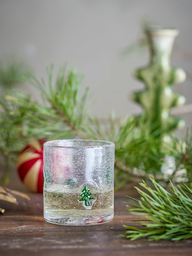 Vaso Debra, con diseño de corazones, 370 ml, festivo