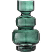 Vazonas Bloomingville stiklinis žalios spalvos 25 cm
