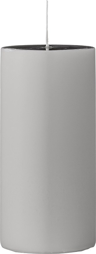 Vela Bloomingville, 15 cm, gris
