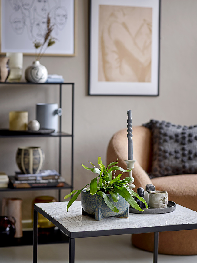 Velas Twist, grises, 4 unidades