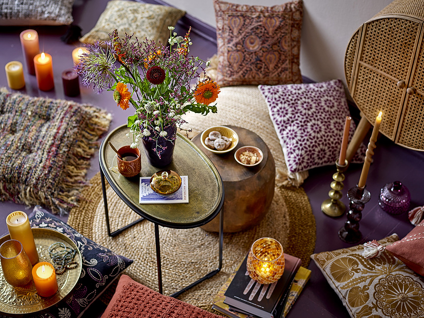 Velas Twist, marrones, 2 unidades