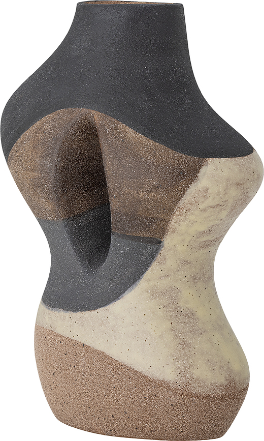 Vica Okrasna vaza, 27 cm, rjava