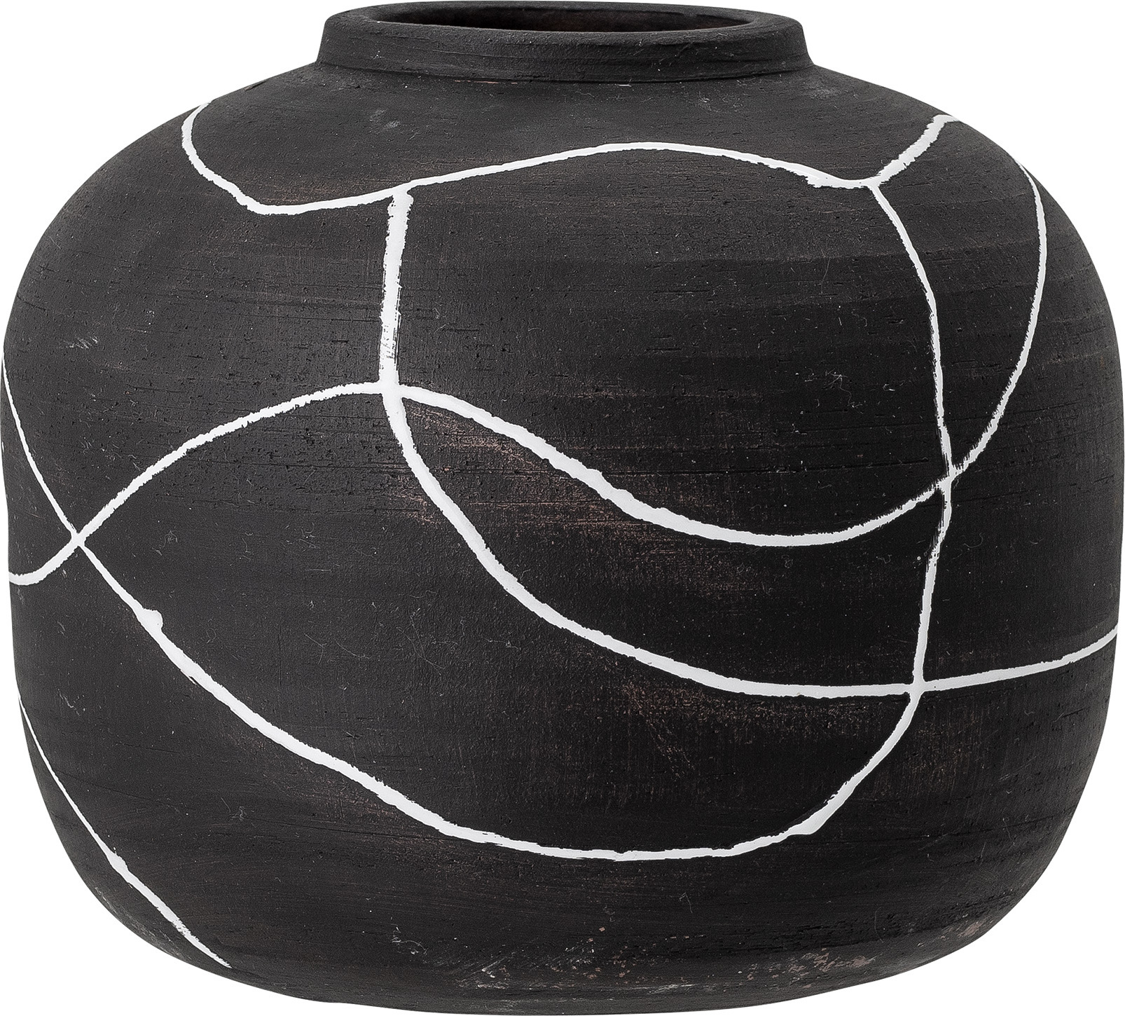 Wazon Niza 16,5 cm czarny