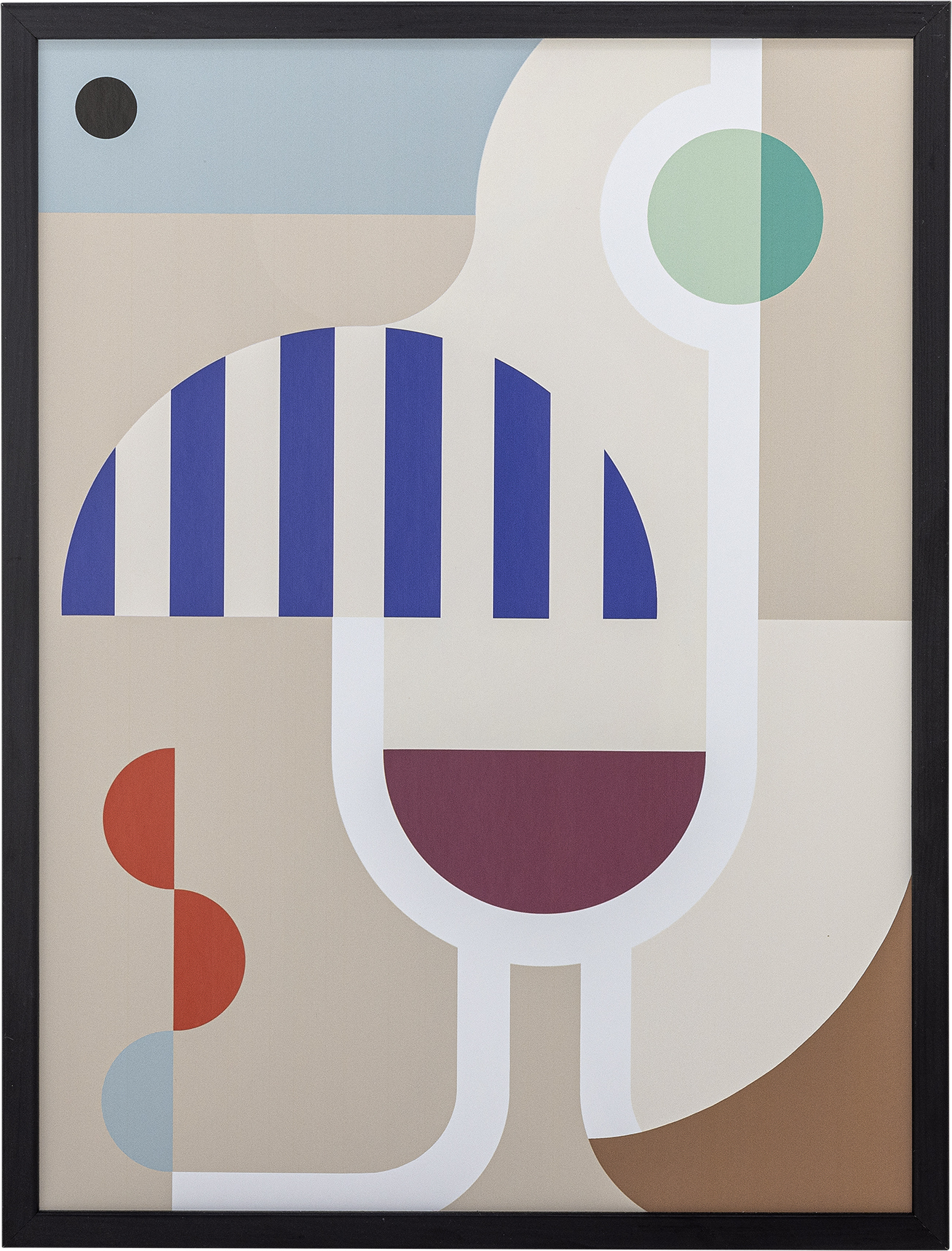 Wine Bild im Rahmen 32 x 42 cm