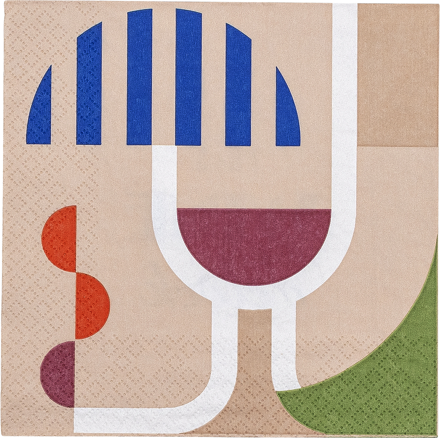 Wine Papirnate serviete, 20 kosov