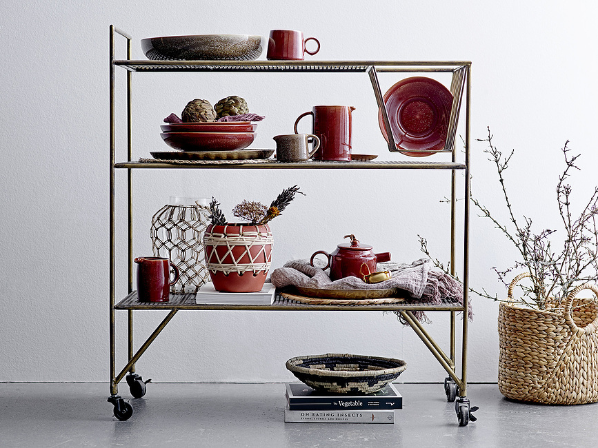 Ydun Set de table 35 cm, en jacinthe d'eau