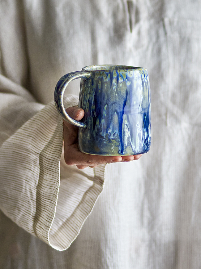 Yori Κούπα, 450 ml, μπλε