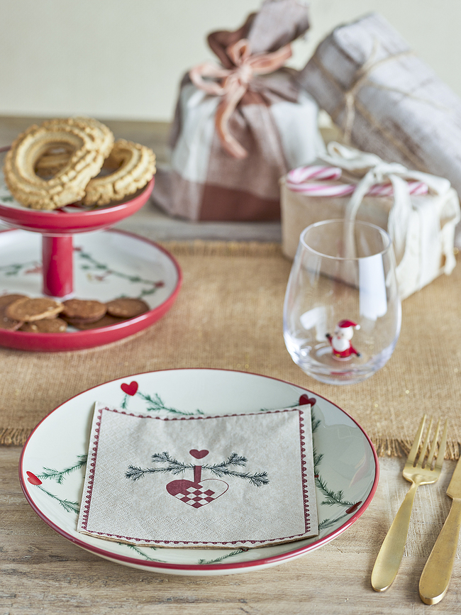 Yule Serviettes en papier, Lot de 20