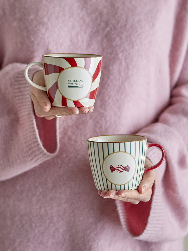 Yule Tasses de Noël, Lot de 2