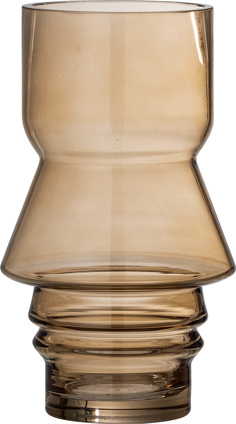 Zalla Vase 20 cm braun