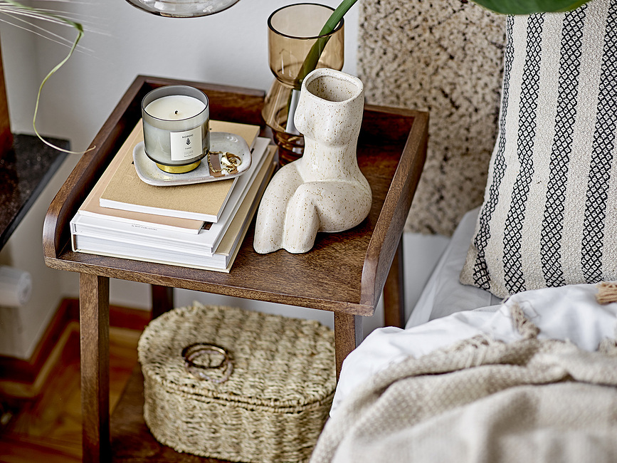 Zalla Vase 20 cm, marron