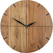 Zegar ścienny Florina 30 cm drewniany