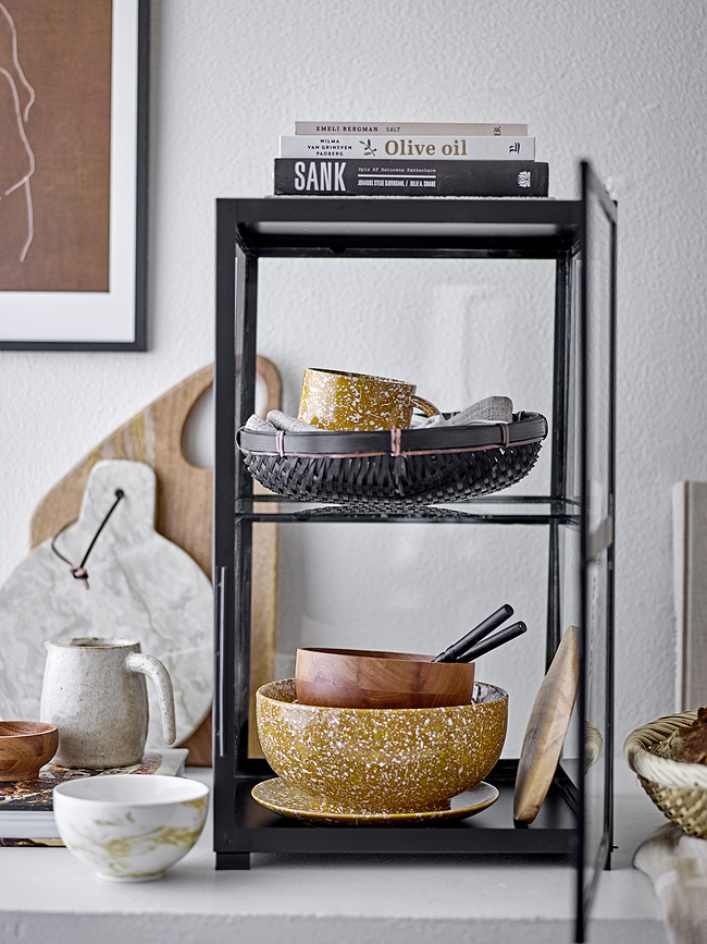 Zeline Bol 15 cm, en bois d'acajou