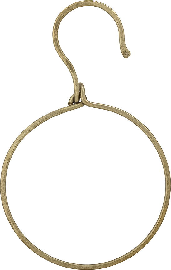 Zigga Porte-manteau en laiton