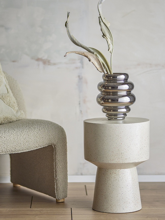 Zorya Βάζο, 24 cm, ασημί