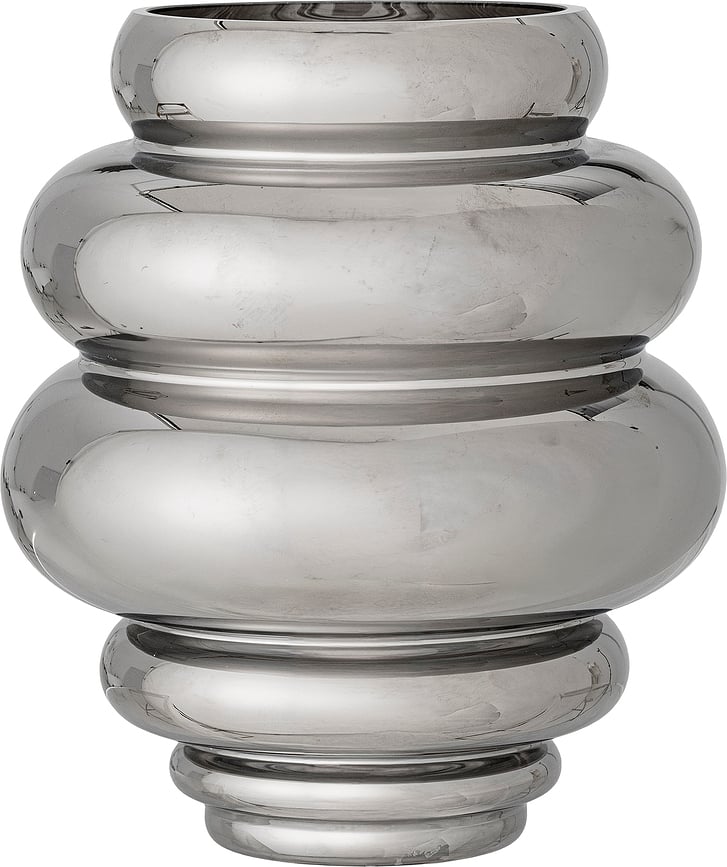 Zorya Vaza 24 cm srebrna