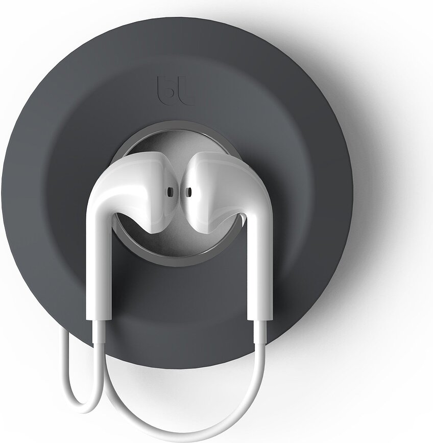 Cableyoyo V2 Οργανωτής Καλωδίων μαγνητικός, σκούρο γκρι