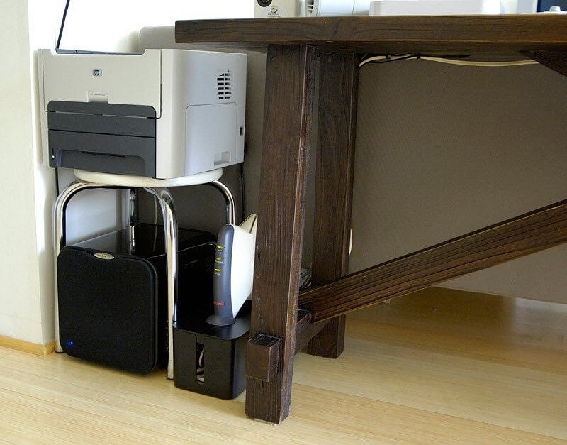 Caja Organizadora de Cables CableBox, negro