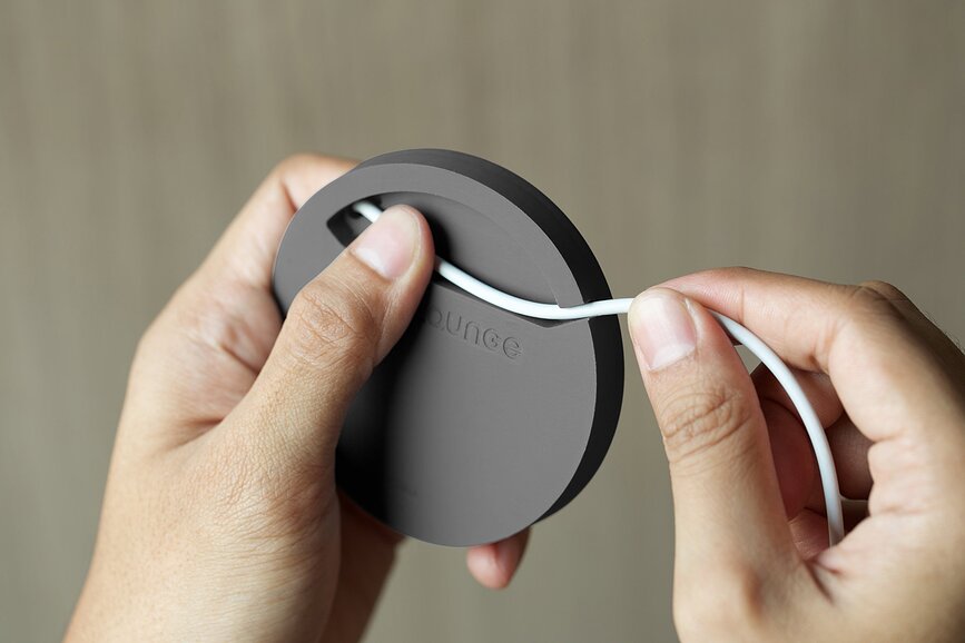 Soporte para Apple Watch Kosta, gris oscuro