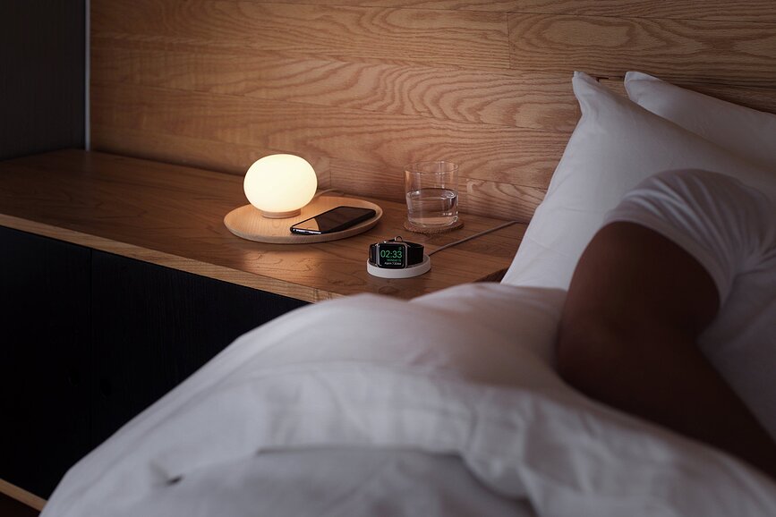 Soporte para Apple Watch Kosta, gris oscuro