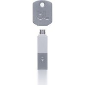Usb Kii microUSB Key ring with charger white
