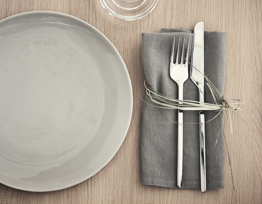 Arcs Assiettes en grès, 27 cm, Lot de 2