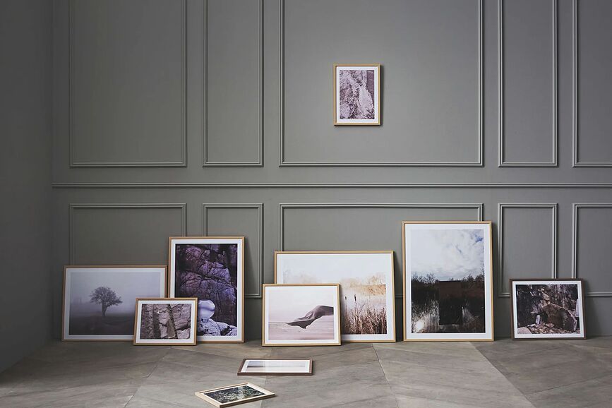 Away Cadre Photo 40 x 50 cm, noyer