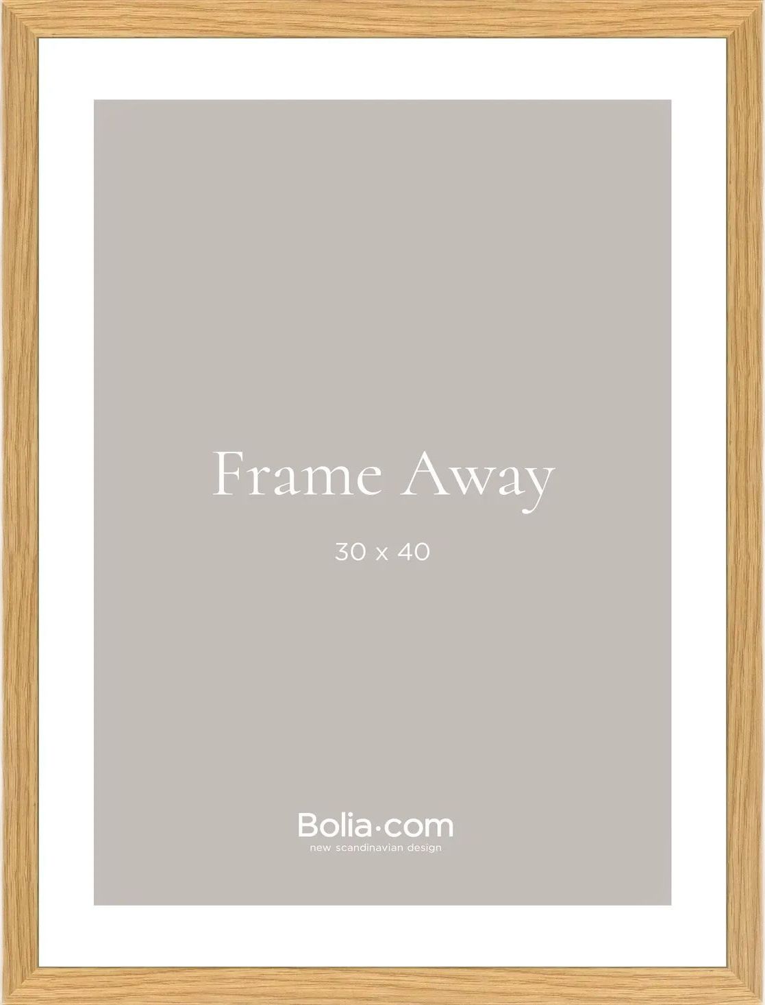 Away Picture frame 30 x 40 cm