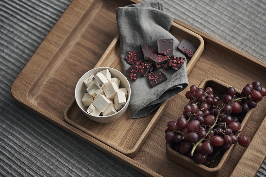 Bandeja para servir o como organizador Unio, 18 x 18 cm