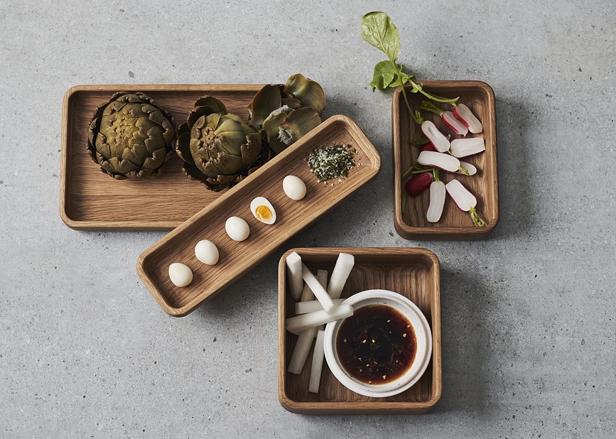 Bandeja para servir o como organizador Unio, 18 x 18 cm