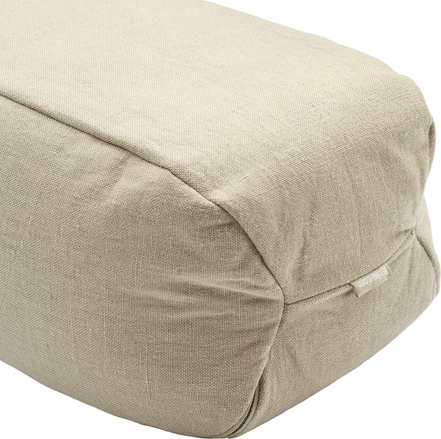 Cojín Cilíndrico para yoga Lenya, 15 x 70 cm