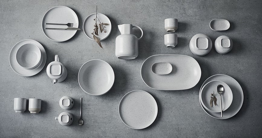 Carved Jedilni pribor, 16-delni set