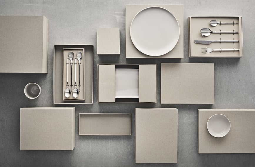 Carved Jedilni pribor, 16-delni set