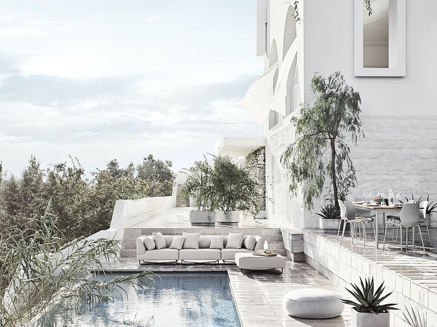 Carved Jedilni pribor, 16-delni set