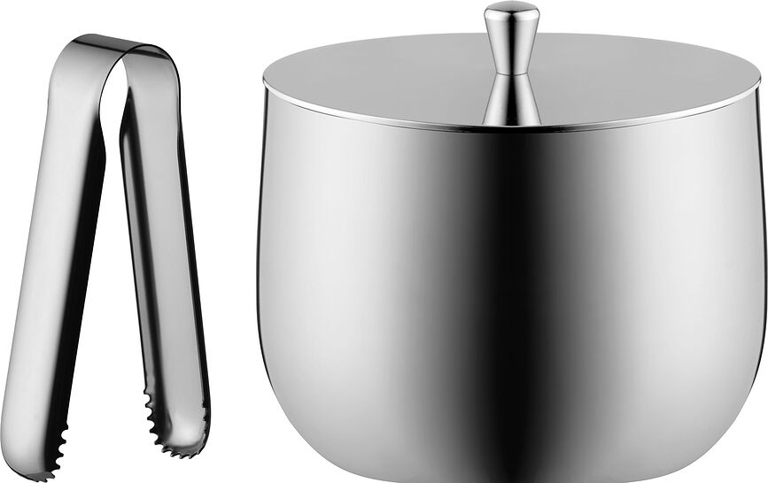 Cubo de hielo con pinzas Rheolog, Set de 2 piezas