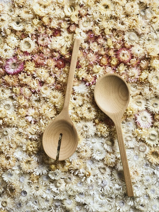 Cucharas para Ensalada Let, Pack de 2