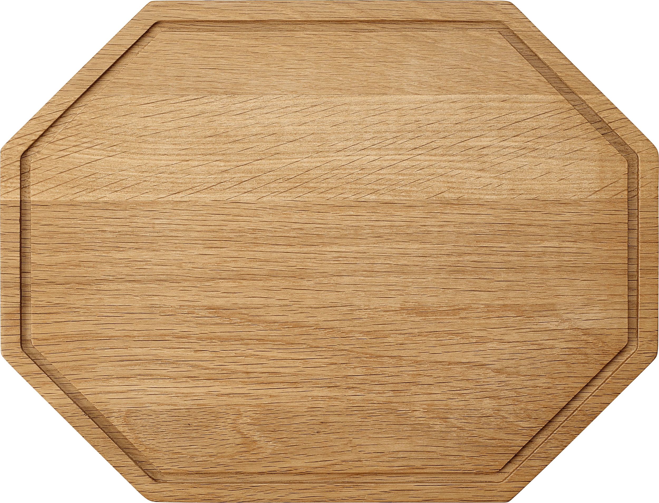 Deska do krojenia Octagon 32,5 cm drewno dębowe